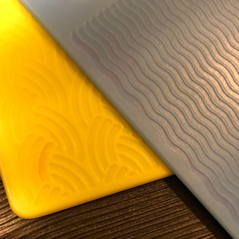 Fiskars Double Sided Texture Plates (set of 7)